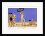 At the Lido, 1920 by Henri Reidel