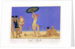 At the Lido, 1920 by Henri Reidel