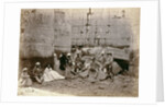Group photograph in the Hall of Columns, Karnak, Egypt, 1862 by Francis Bedford