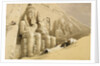 The Great Temple of Abu Simbel, Nubia, Egypt, c1845 by David Roberts