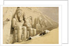 The Great Temple of Abu Simbel, Nubia, Egypt, c1845 by David Roberts