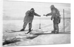 Improvised sounding tackle, Antarctica, 1911-1912 by Unknown