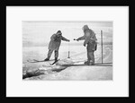 Improvised sounding tackle, Antarctica, 1911-1912 by Unknown