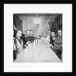 A Winter Evening at Framheim, Amundsen's South Pole expedition, Antarctica, 1911-1912 by Unknown