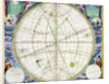 Map charting the movement of the Earth and Planets, 1660-1661 by Andreas Cellarius