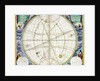 Map charting the movement of the Earth and Planets, 1660-1661 by Andreas Cellarius