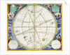 Map charting the movement of the Earth and Planets, 1660-1661 by Andreas Cellarius