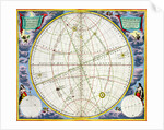 Map charting the movement of the Earth and Planets, 1660-1661 by Andreas Cellarius