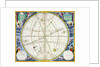 Map charting the movement of the Earth and Planets, 1660-1661 by Andreas Cellarius