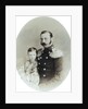 Tsar Alexander II and his daughter Grand Duchess Maria Alexandrovna, late 1850s by Andrei Deniere