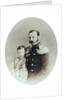 Tsar Alexander II and his daughter Grand Duchess Maria Alexandrovna, late 1850s by Andrei Deniere
