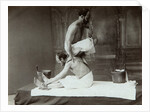 The Oriental bath. Massage, 1880s by Dmitri Ivanovich Yermakov