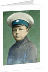Portrait of the Son, 1910s by Alexei Sergeevich Mazurin