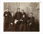 Portrait of the family of Sophia Perovskaya, 1860s by Unknown