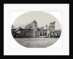 Damaged building in Sevastopol after the Crimean War, Crimea, 1850s by Unknown