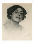 Portrait of the Russian actress Voronets, c1916 by Nikolai Petrov