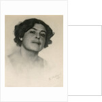 Portrait of the Russian actress Voronets, c1916 by Nikolai Petrov