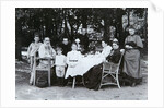 The family of Russian author Leo Tolstoy, late 19th or early 20th century. by Scherer Nabholz & Co