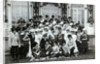 Russian Imperial family outside the Catherine Palace, Tsarskoye Selo, Russia, early 20th century. by K von Hahn