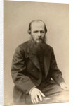 Fyodor Dostoevsky, Russian novelist, c1860-c1881 by Lauffert