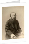 Fyodor Dostoevsky, Russian novelist, c1860-c1881 by Lauffert