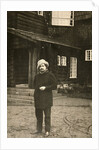 Russian author Leonid Andreyev at his house in Vammelsuu (Serovo), early 20th century by Karl Karlovich Bulla