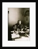 Alexander Kuprin, Russian author, at his desk, Gatchina, Russia, early 20th century. by Karl Karlovich Bulla