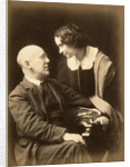 Fyodor Sologub, Russian poet, with his wife Anastasia, early 20th century. by Mikhail Leshchinsky