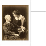 Fyodor Sologub, Russian poet, with his wife Anastasia, early 20th century. by Mikhail Leshchinsky