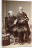 Russian artist Pavel Shukovsky and historian Alexander Onegin, Weimar, Germany, late 19th century. by Anonymous