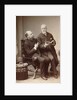 Russian artist Pavel Shukovsky and historian Alexander Onegin, Weimar, Germany, late 19th century. by Anonymous
