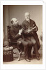 Russian artist Pavel Shukovsky and historian Alexander Onegin, Weimar, Germany, late 19th century. by Anonymous