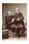 Russian artist Pavel Shukovsky and historian Alexander Onegin, Weimar, Germany, late 19th century. by Anonymous