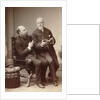 Russian artist Pavel Shukovsky and historian Alexander Onegin, Weimar, Germany, late 19th century. by Anonymous
