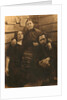 Russian author Leonid Andreyev with his mother and sister, early 20th century by Unknown