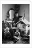 Russian author Alexander Kuprin at home with his family, Gatchina, Russia, early 20th century by Unknown