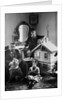 Russian author Alexander Kuprin at home with his family, Gatchina, Russia, early 20th century by Unknown