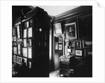 Interior of the Museum of the author and Historian Alexander Onegin in Paris, 1920s. by Anonymous