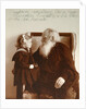 Russian author Leo Tolstoy with his granddaughter Tatiana, Yasnaya Polyana, Russia, c1910. by Vladimir Grigorievich Chertkov