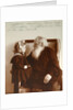 Russian author Leo Tolstoy with his granddaughter Tatiana, Yasnaya Polyana, Russia, c1910. by Vladimir Grigorievich Chertkov