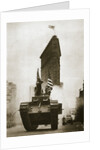 British tank Britannia on Fifth Avenue, New York City, USA, c1917-c1918 by Unknown