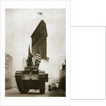 British tank Britannia on Fifth Avenue, New York City, USA, c1917-c1918 by Unknown