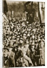 Russian revolutionaries in Petrograd (St Petersburg), Russia, 1917 by Unknown