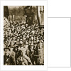Russian revolutionaries in Petrograd (St Petersburg), Russia, 1917 by Unknown