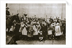 Lille delivered, France, World War I, 1918 by Unknown