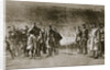 American troops march into Germany, 1918 by Unknown