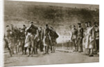American troops march into Germany, 1918 by Unknown