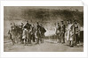 American troops march into Germany, 1918 by Unknown