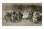 American troops march into Germany, 1918 by Unknown