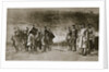 American troops march into Germany, 1918 by Unknown